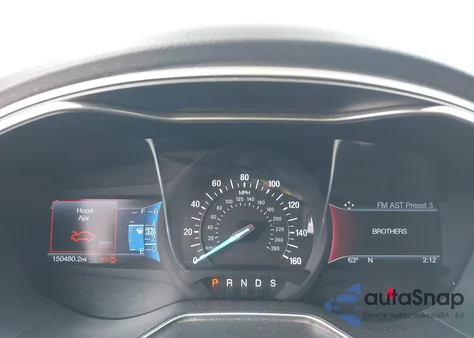 2016 Ford Fusion Se из США, поврежденный, VIN 3FA6P0HD5GR316295